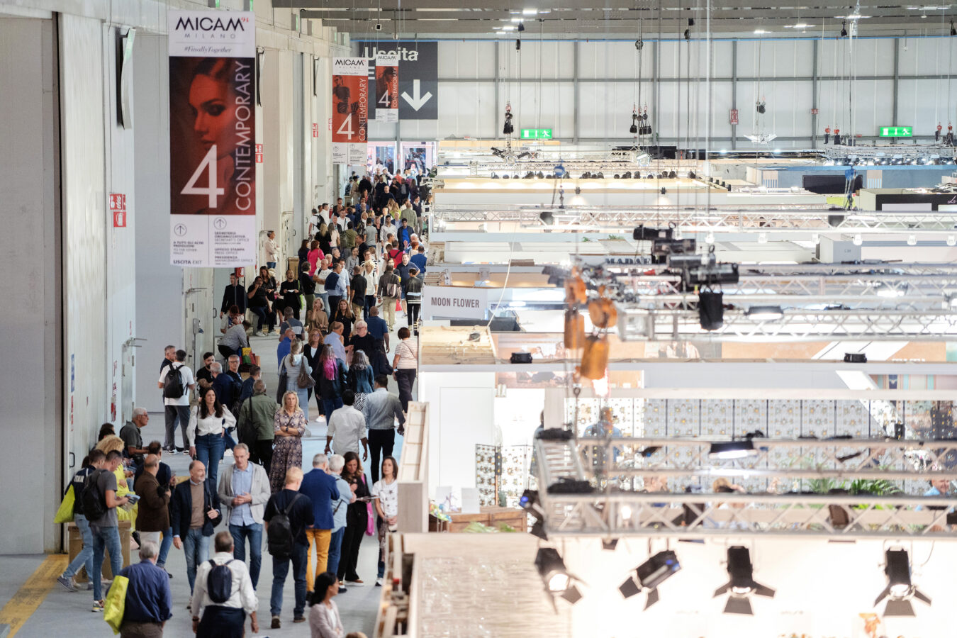 Die italienische Schuhmesse Micam findet auf dem Gelände in Rho bei Mailand statt. (Foto: Micam)