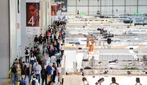 Die italienische Schuhmesse Micam findet auf dem Gelände in Rho bei Mailand statt. (Foto: Micam)