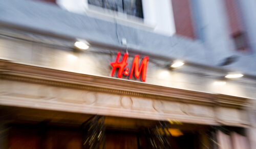H&M’s store at the Gran Vía in Madrid. 