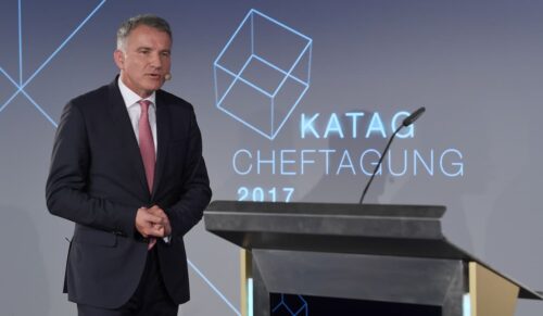 Dr. Daniel Terberger / Vorstandsvorsitzender KATAG AG 
62. KATAG-Cheftagung in Bielefeld am 30.05.2017 
Foto: BrauerPhotos / Neugebauer fuer KATAG AG