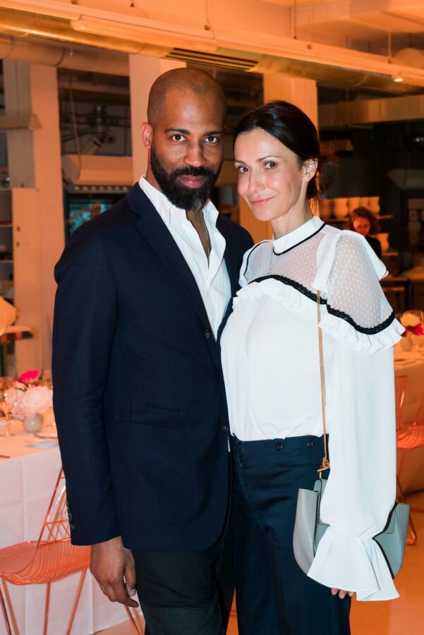 Birkenstock X KPM Cocktail und Dinner Event - Anita Tillmann und Chris Glass. (Foto: Birkenstock)