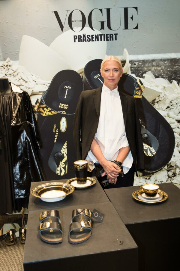 Birkenstock X KPM Cocktail und Dinner Event - Vogue Chefredakteurin Christiane Arp (Foto: Birkenstock)