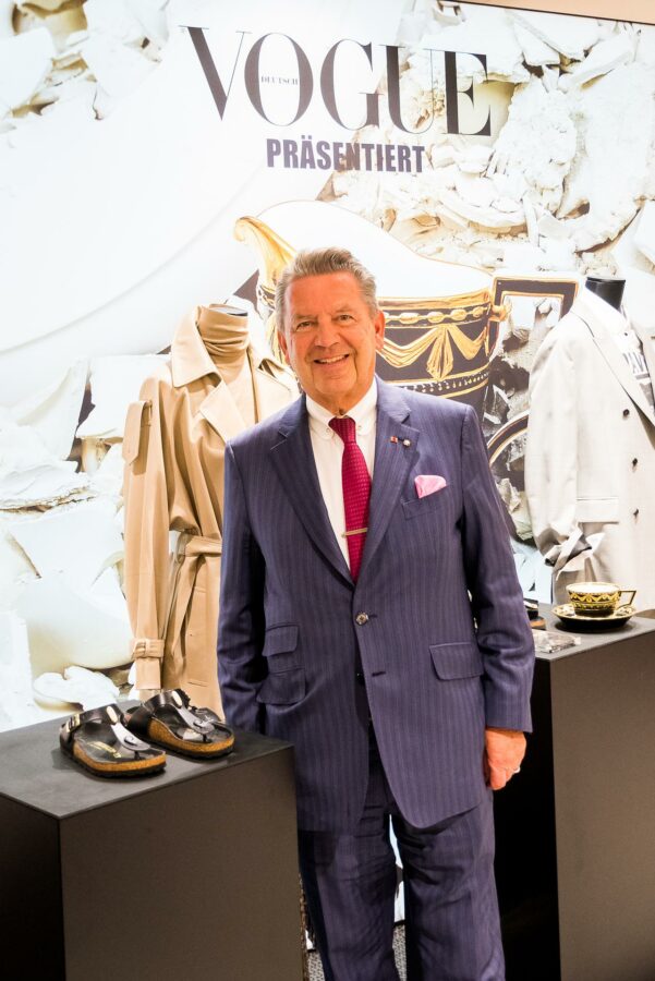 Birkenstock X KPM Cocktail und Dinner Event - KPM Inhaber Jörg Woltmann (Foto: Birkenstock)