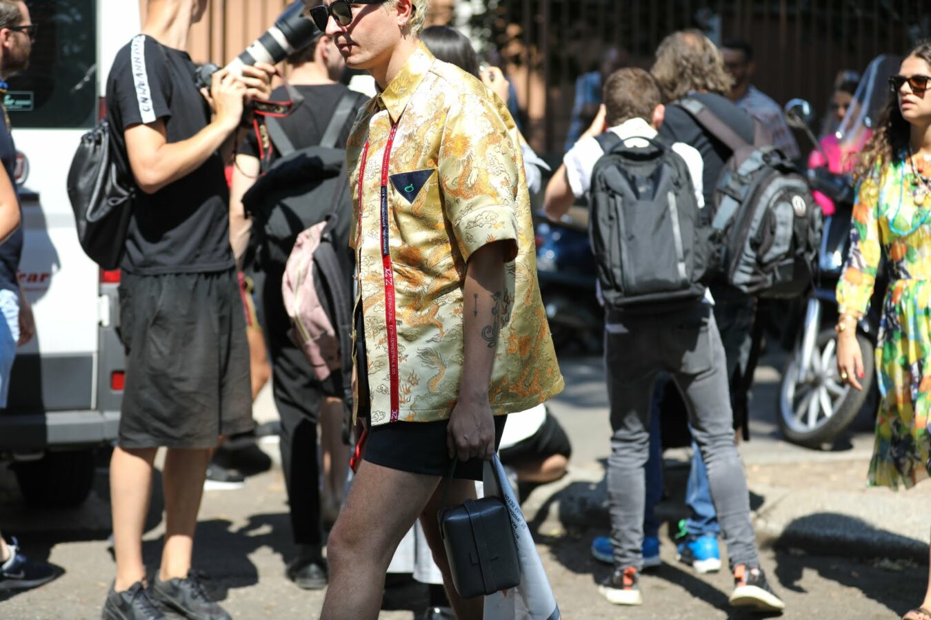 Schaulaufen in Mailand: Die Streetstyles von der Mailänder Fashion Week. (Foto: Milan Men’s Fashion Week)
