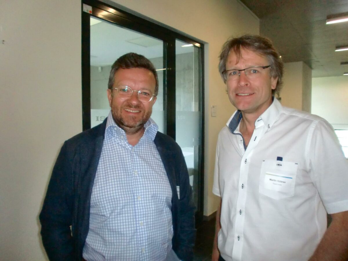 Achim Gabor und Martin Hübner (Foto: HDS/L / Redaktion)