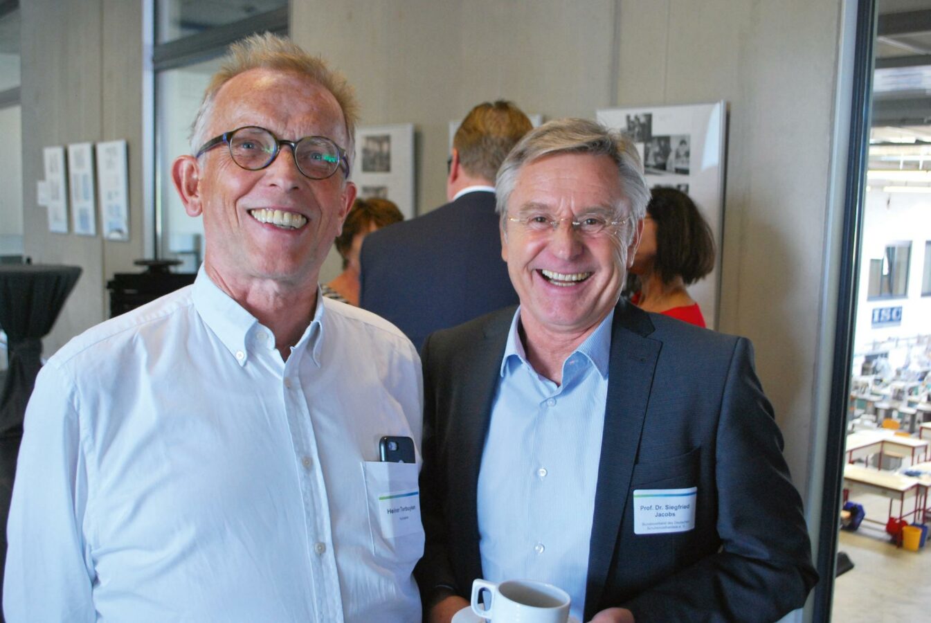 Heiner Terbuyken und Dr. Siegfried Jacobs (Foto: HDS/L / Redaktion)