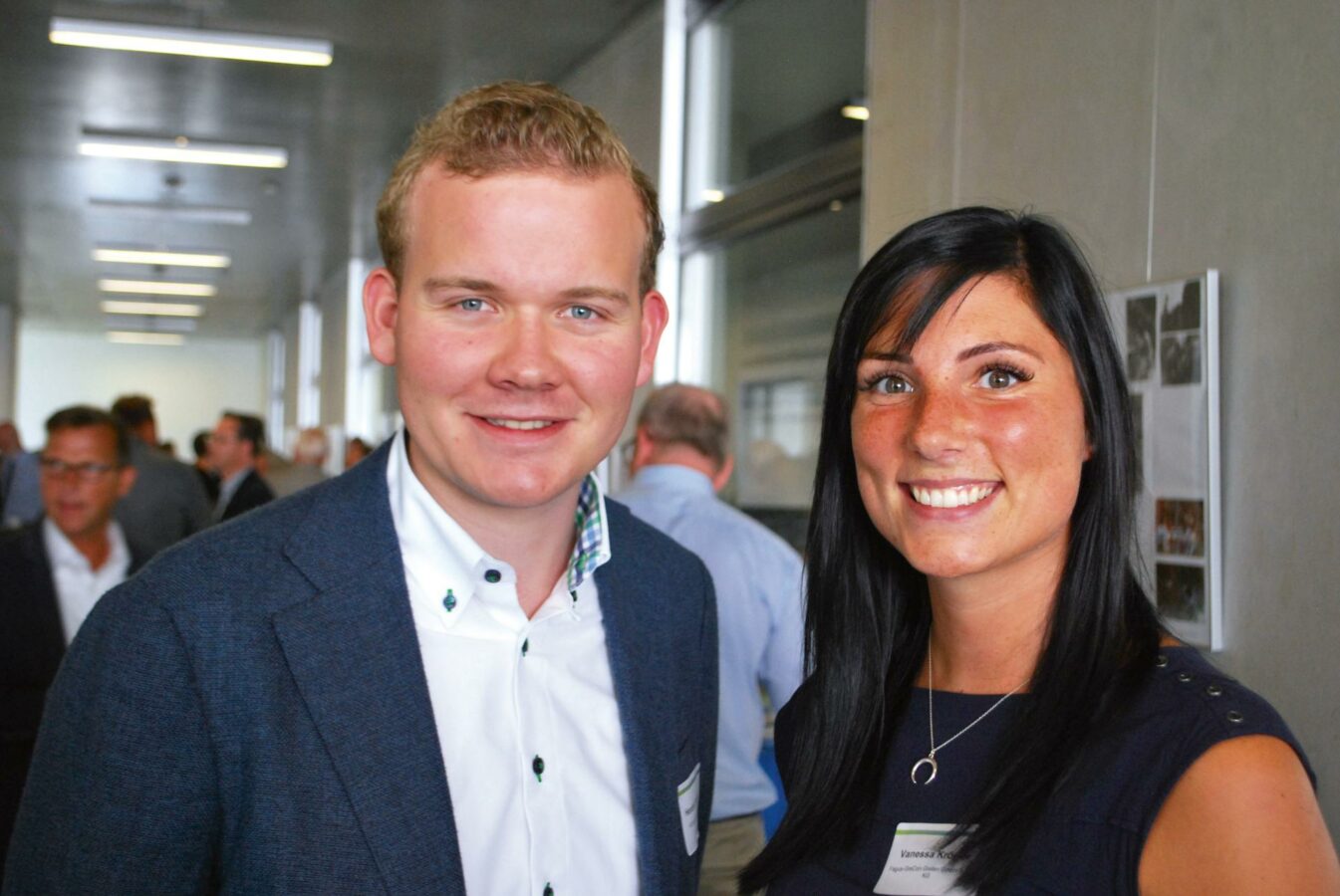 Hendrik Schabsky und Vanessa Krömer (Foto: HDS/L / Redaktion)