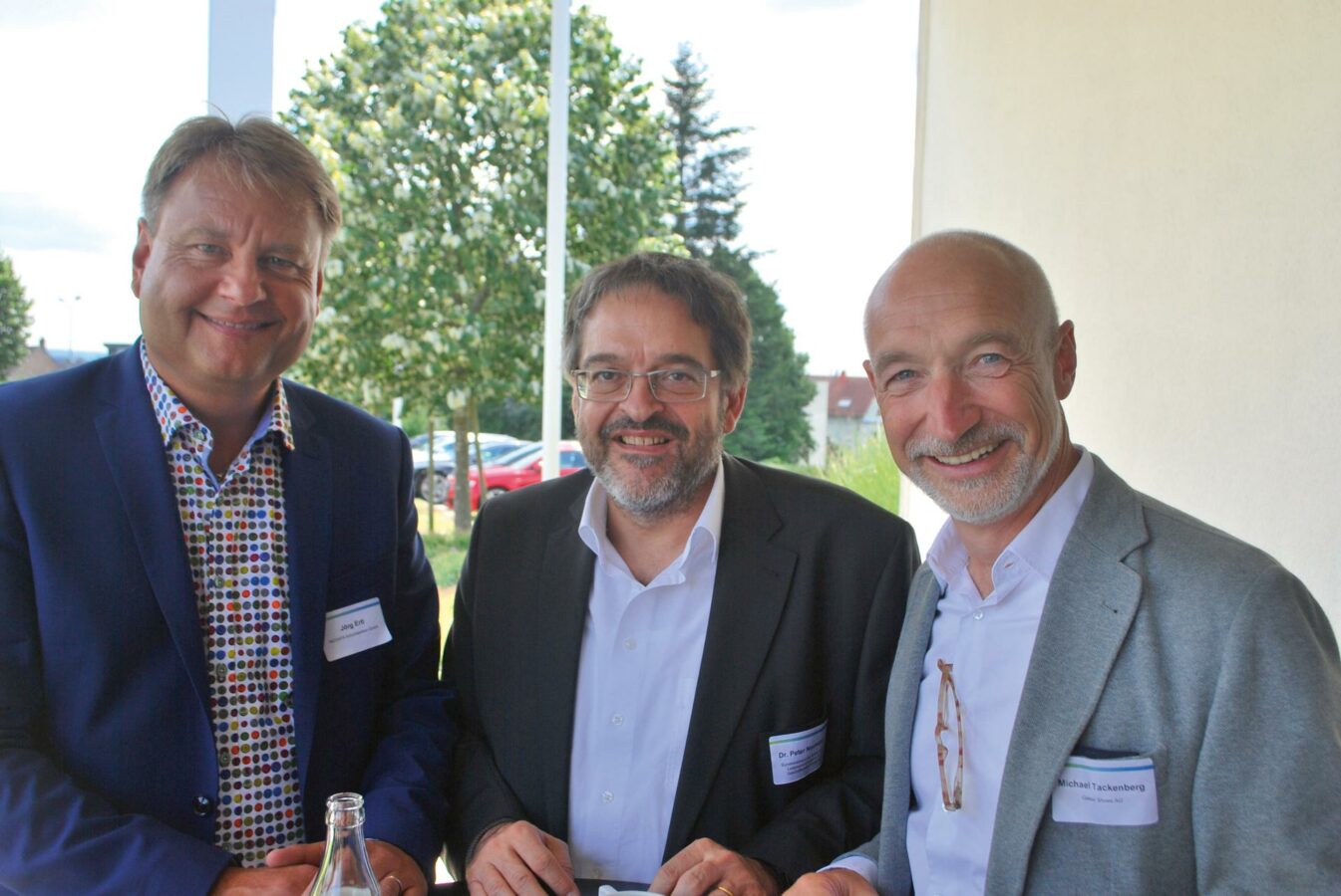 Jörg Ertl, Dr. Peter Neumann und Michael Tackenberg (Foto: HDS/L / Redaktion)