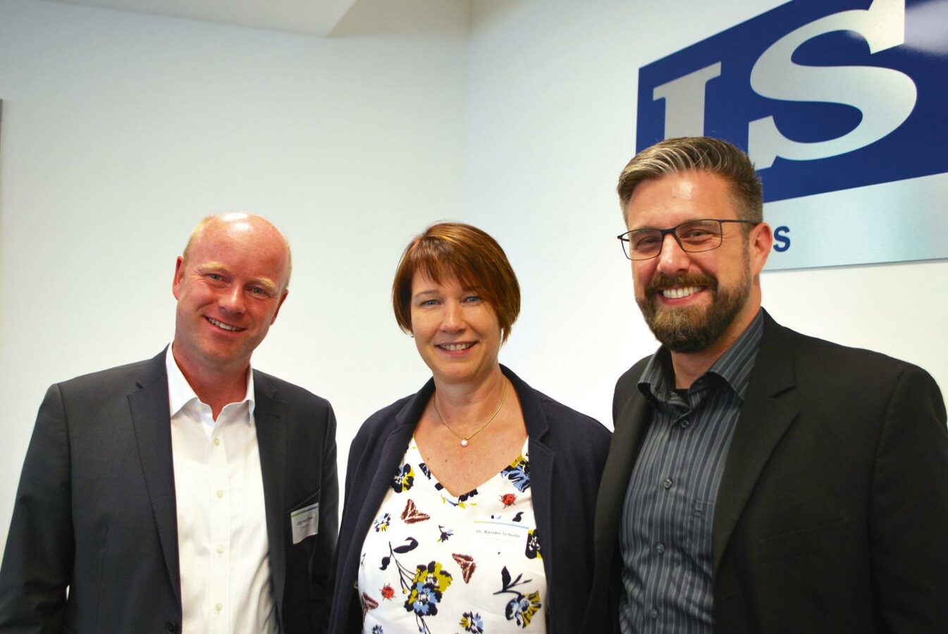 Jörg van Elten, Dr. Kerstin Schulte und Ronny Weis (Foto: HDS/L / Redaktion)