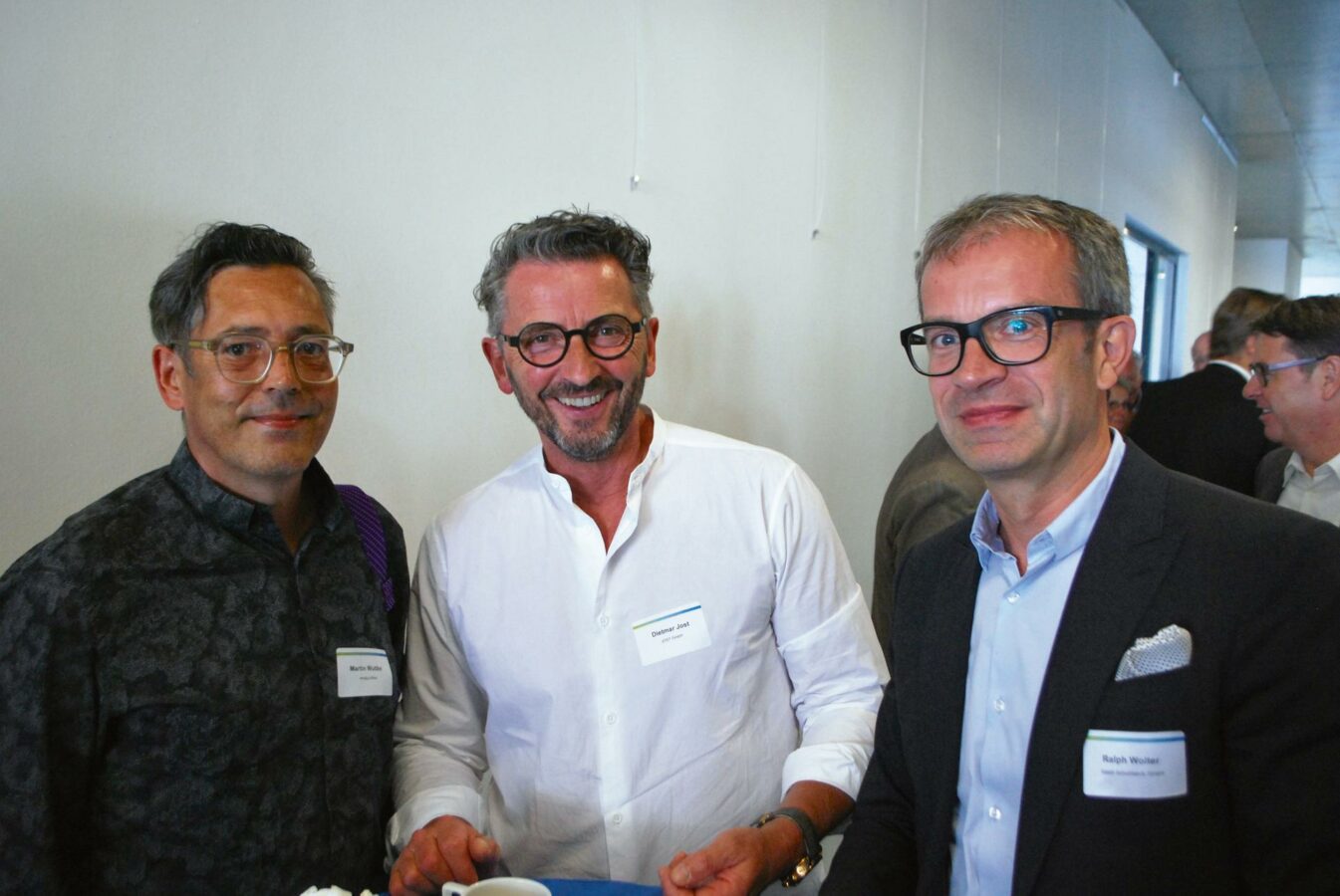 Martin Wuttke, Dietmar Jost und Ralph Wolter (Foto: HDS/L / Redaktion)