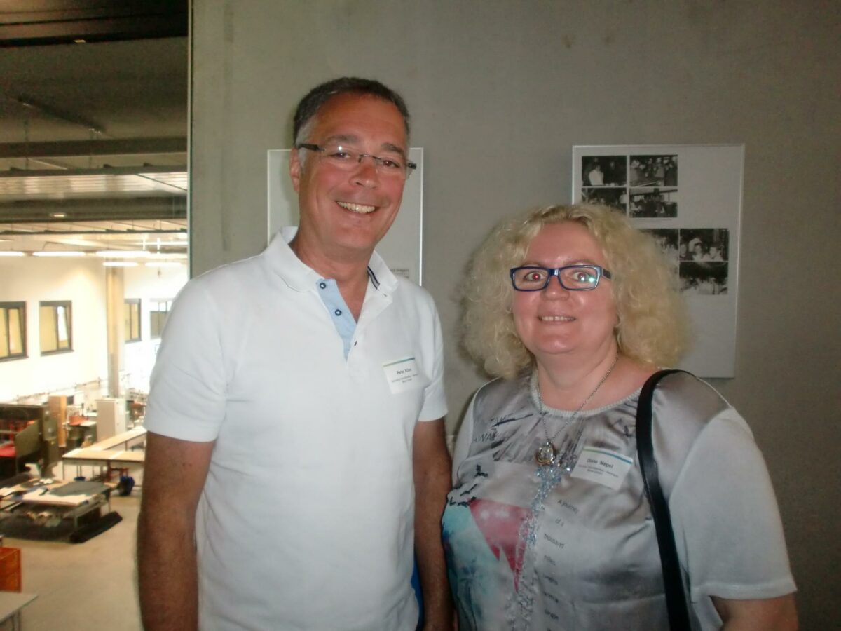 Peter Klan und Diana Nagel (Foto: HDS/L / Redaktion)