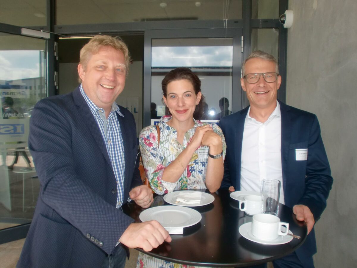 Thomas Bauerfeind, Anne-Katrin Hummel und Achim Bruder (Foto: HDS/L / Redaktion)