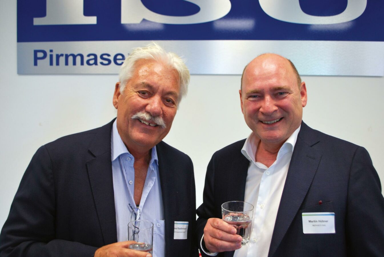 Werner Riethmann und Martin Hübner (Foto: HDS/L / Redaktion)