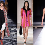 Grobgliedrige, kurze Ketten für Frühjahr/Sommer 2019 (v.l.n.r.): Aigner, Beatrice B, Sportmax (Fotos: © IMAXtree.com)