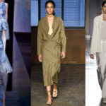 Ohrringe im XXL-Format bleiben uns im Sommer erhalten (v.l.n.r.): Giorgio Armani, Erika Cavallini, Les Copains (Fotos: © IMAXtree.com)