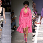 Spitze Leisten kommen bei Loafern, Ballerinas und Pumps (v.l.n.r.): Prada, Annakiki, Blumarine (Fotos: © IMAXtree.com) 