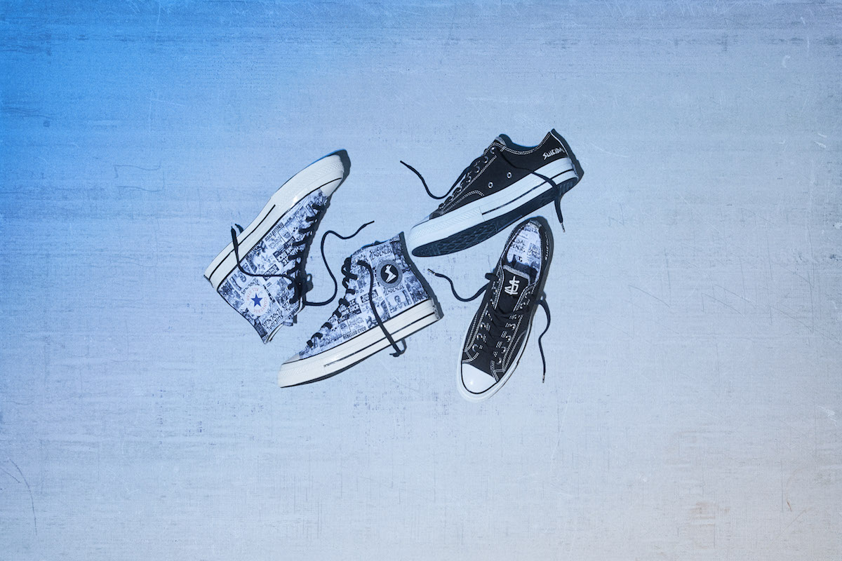 Gemeinsame Kollektion von Converse und der Punkrock-Band Suicidal Tendencies (Foto: Converse). 