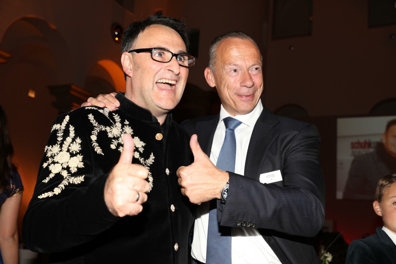 Karim Choukair und Walter Sinn