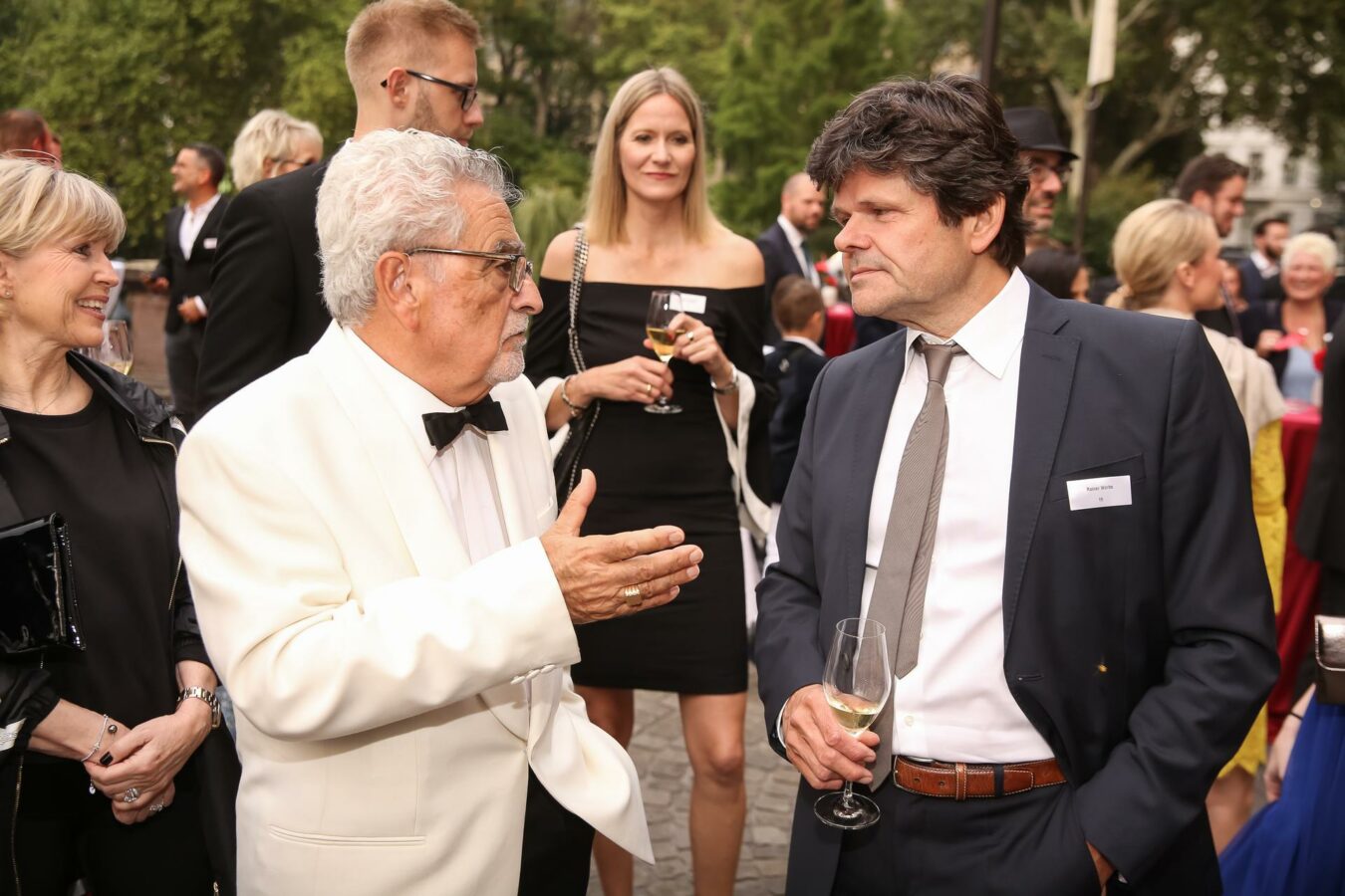 Rajab Choukair und Rainer Worbs