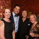 Heike Discher, Timo Leinweber, Niek Jansen und Greet Roeymans