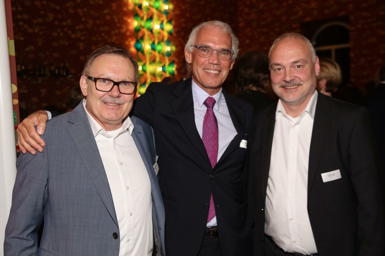 Poul Haugaard Petersen, Stefan Stolitzka und Frank Lüttig