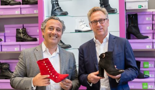 Said G. Daher, CEO der AZAD-Group und Heinrich Deichmann, Vorsitzender des Verwaltunsgrates der Deichmann SE. (Foto: Deichmann)