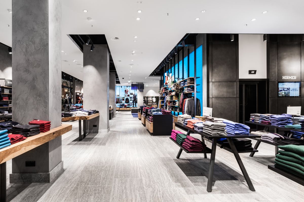 Modehaus Hirmer in München (Foto: Umdasch)