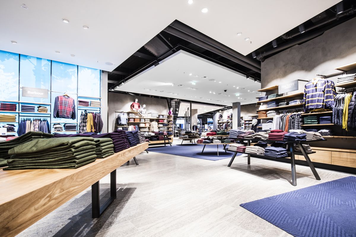 Modehaus Hirmer in München (Foto: Umdasch)