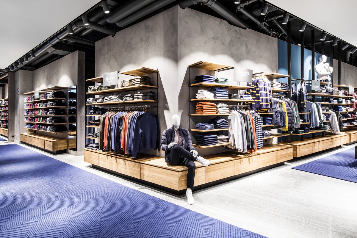 Modehaus Hirmer in München (Foto: Umdasch)