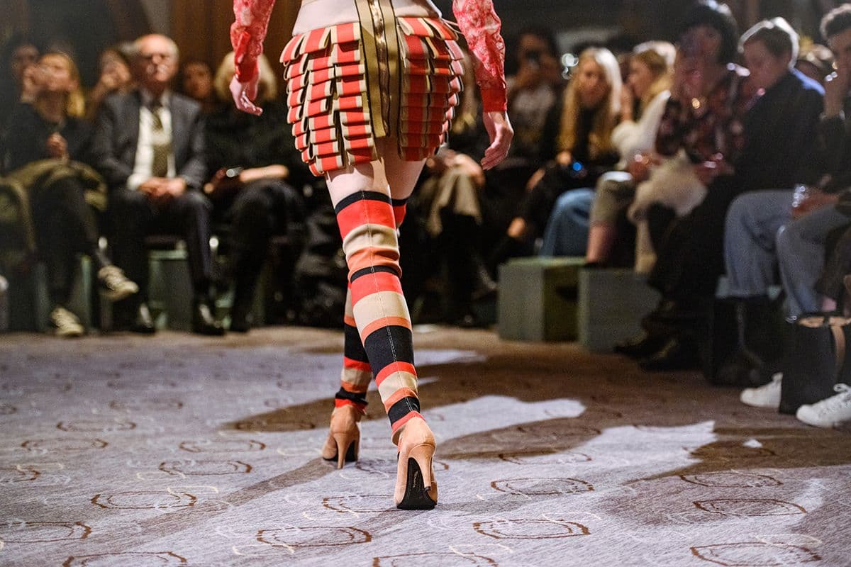 Marcel Ostertag Fashion Show mit Schuhen aus der MarcelOstertag X Tamaris Kollektion (Foto: Robert Schlesinger/Getty Images für Marcel Ostertag)