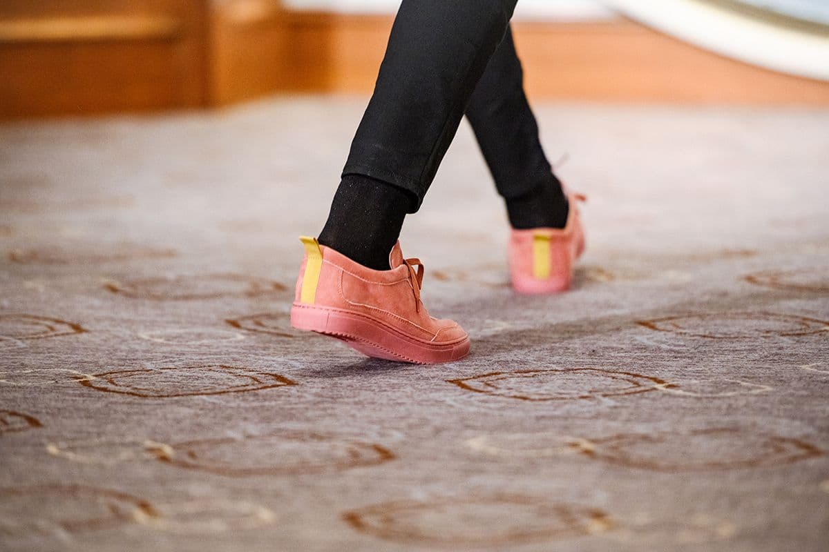 Marcel Ostertag Fashion Show mit Schuhen aus der MarcelOstertag X Tamaris Kollektion (Foto: Robert Schlesinger/Getty Images für Marcel Ostertag)