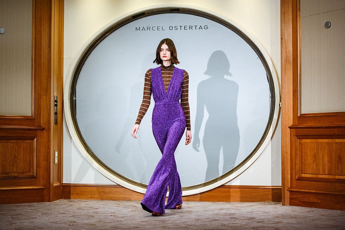 Marcel Ostertag Fashion Show mit Schuhen aus der MarcelOstertag X Tamaris Kollektion (Foto: Robert Schlesinger/Getty Images für Marcel Ostertag)