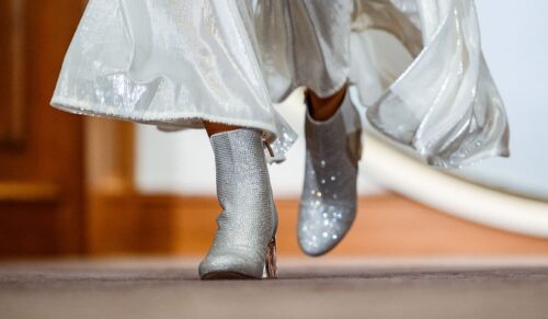 Marcel Ostertag Fashion Show mit Schuhen aus der MarcelOstertag X Tamaris Kollektion (Foto: Robert Schlesinger/Getty Images für Marcel Ostertag)