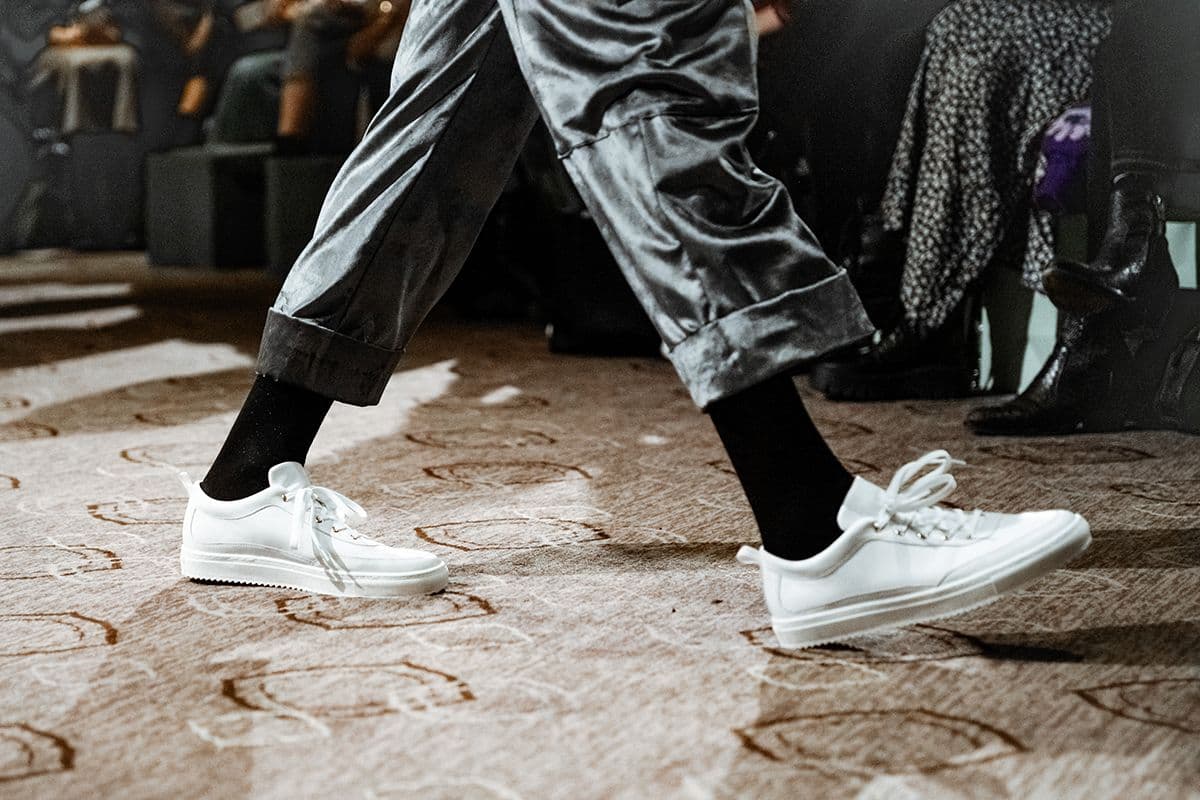 Marcel Ostertag Fashion Show mit Schuhen aus der MarcelOstertag X Tamaris Kollektion (Foto: Robert Schlesinger/Getty Images für Marcel Ostertag)