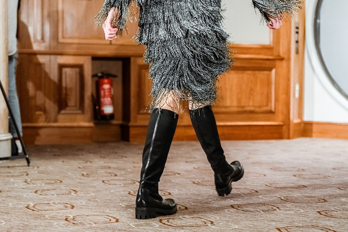Marcel Ostertag Fashion Show mit Schuhen aus der MarcelOstertag X Tamaris Kollektion (Foto: Robert Schlesinger/Getty Images für Marcel Ostertag)
