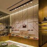 Santoni Monomarken-Store in der Dubai Mall in Dubai. (Foto. Santoni)
