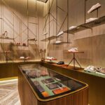 Santoni Monomarken-Store in der Dubai Mall in Dubai. (Foto. Santoni)
