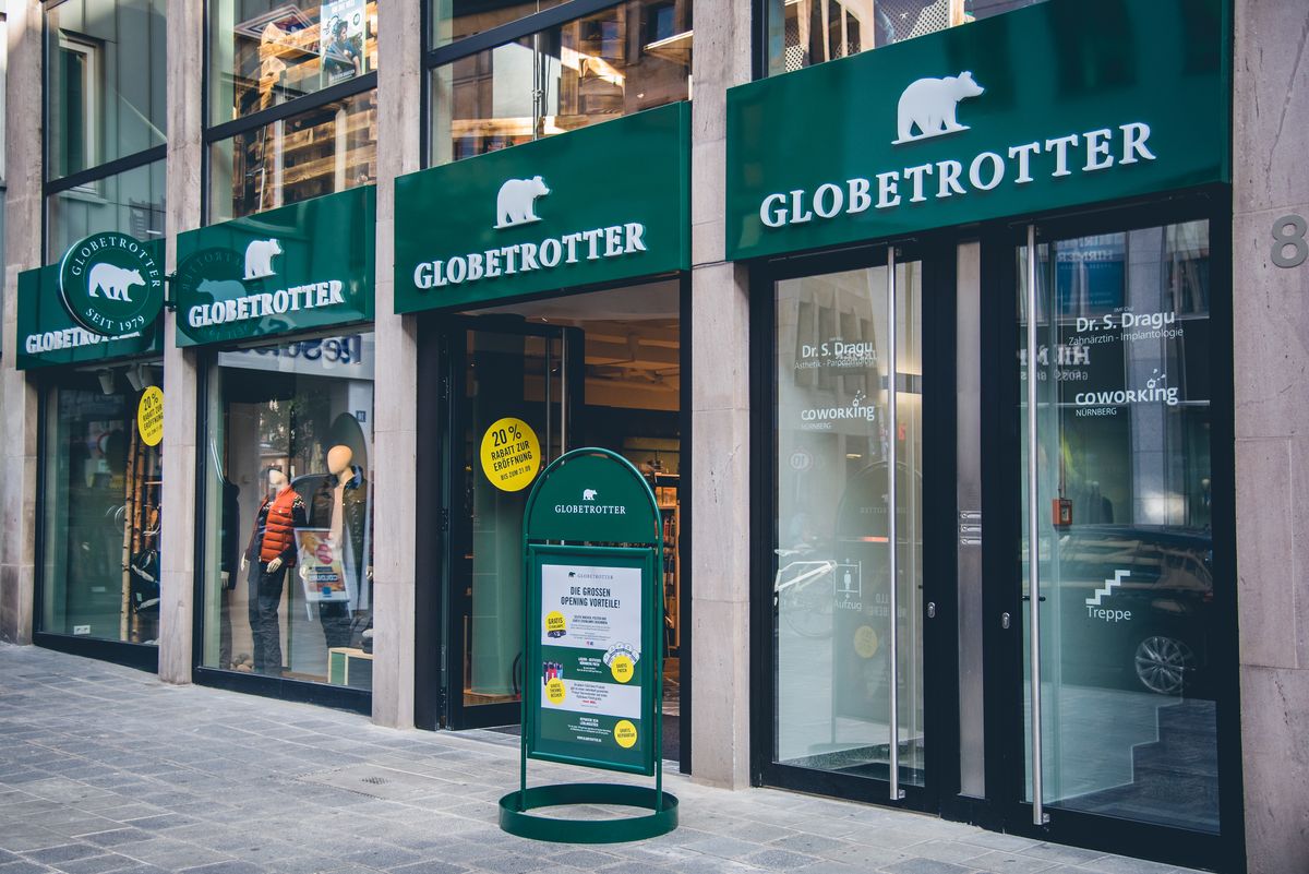 Globetrotter-Store in Nürnberg