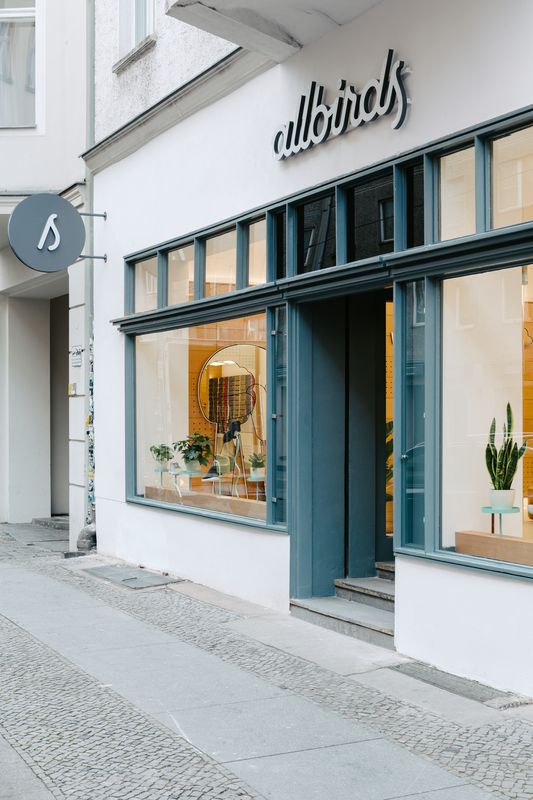 Allbirds-Store in Berlin Mitte (Foto: Allbirds / Robert Rieger)