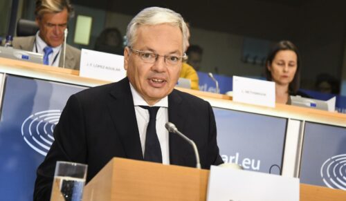 EU-Justizkommissar Didier Reynders (Foto: Europäisches Parlament/Emilie Gomez)