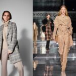 Links Cinque, rechts Burberry - Modetrend helle Farben H/W 20/21 