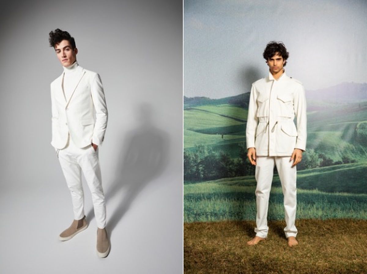 Links Cinque, rechts Freemans Sporting Club - Modetrend helle Farben H/W 20/21 