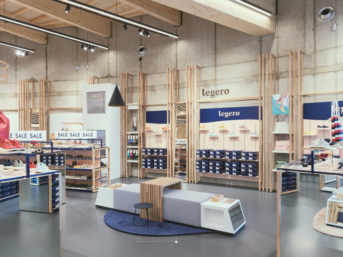 Shoemakers Outlet von Legero United. (Foto: Umdasch)