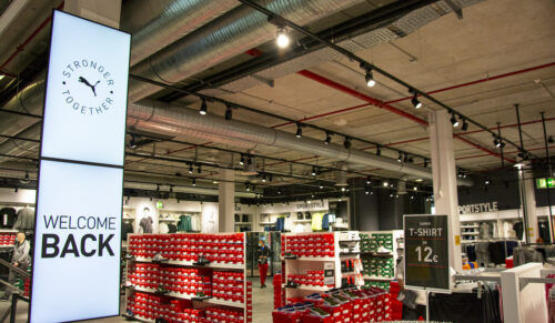 Neuer Puma-Store in der Unternehmenszentrale in Herzogenaurach. (Foto: Puma)