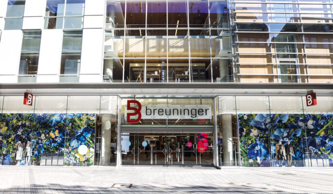 Breuninger in Nürnberg. (Foto: Breuninger/Jessica Maiwald-Kassner)