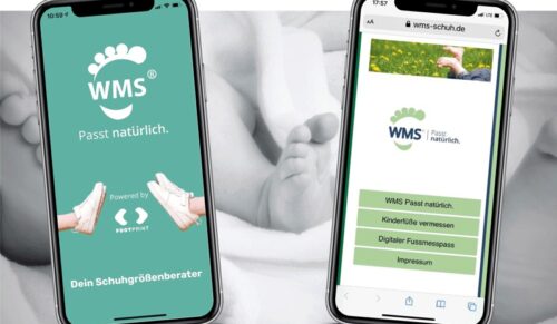 Mit der WMS-Footprint-App und der WMS-Web-App bringt das DSI zwei Fußmess-Apps auf den Markt. (Foto: DSI)
