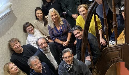 Die Teilnehmer der Modeurop Colour Club Conference für die Saison Frühjahr/Sommer 2023. (Foto: Deutsches Schuhinstitut)