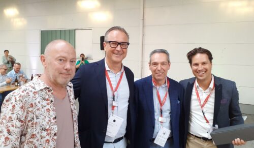 Albert Mayer, Fritz Terbuyken, Helmut Wies, Tobias Eichmeier (v.l.n.r.) (Foto: ANWR)