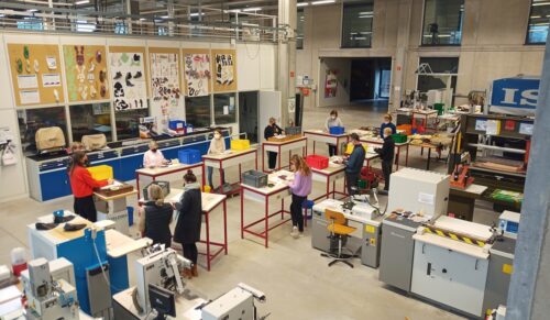 Ausbildungsmesse in den Räumlichkeiten des ISC Germany (Foto: HDS/L)
