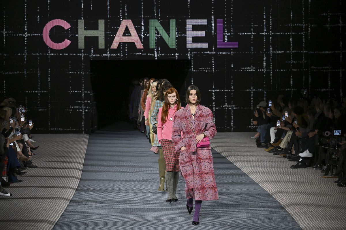 Fashion Show von Chanel. (Foto: Martin Veit)